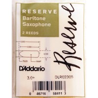 Rico DLR02305 Reserve Трости для саксофона баритон, размер 3.0+, 2шт
