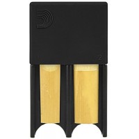 Rico DRGRD4ACBK Reed Guard Футляр для хранения тростей, черный, малый