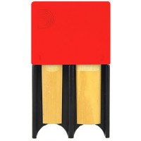 Rico DRGRD4ACRD Reed Guard Футляр для хранения тростей, красный, малый