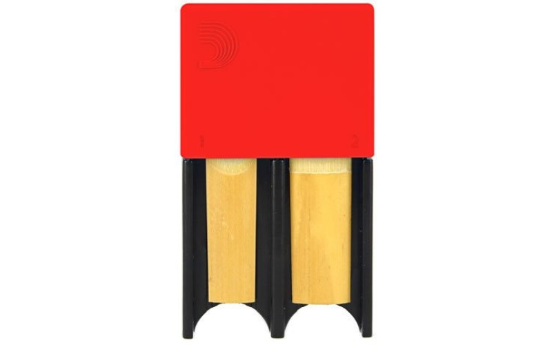Rico DRGRD4ACRD Reed Guard Футляр для хранения тростей, красный, малый