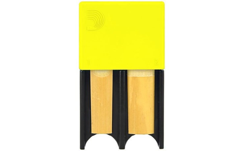 Rico DRGRD4ACYL Reed Guard Футляр для хранения тростей, желтый, малый