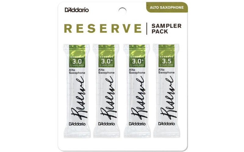 Rico DRS-J30 Reserve Набор тростей для саксофона альт, размер 3.0-3.5, 4шт