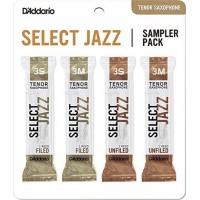Rico DSJ-K3S Select Jazz Набор тростей для саксофона тенор, размер 3S-3M, 4шт