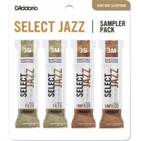 Rico DSJ-L3S Select Jazz Набор тростей для саксофона баритон, 3S-3M, 4шт