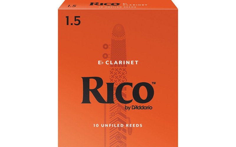 Rico RBA1015 Rico Трости для кларнета Eb, размер 1.5, 10шт