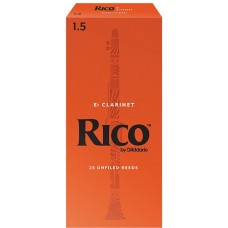 Rico RBA2515 Rico Трости для кларнета Eb, размер 1.5, 25шт