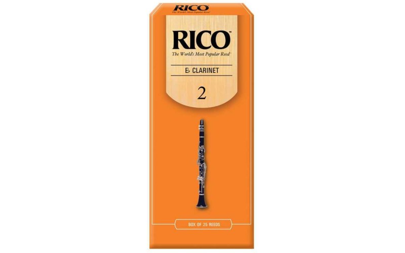 Rico RBA2520 Rico Трости для кларнета Eb, размер 2.0, 25шт