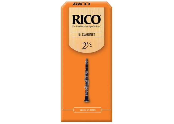Rico RBA2525 Rico Трости для кларнета Eb, размер 2.5, 25шт