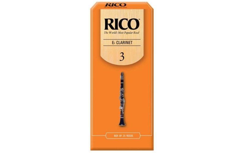 Rico RBA2530 Rico Трости для кларнета Eb, размер 3.0, 25шт