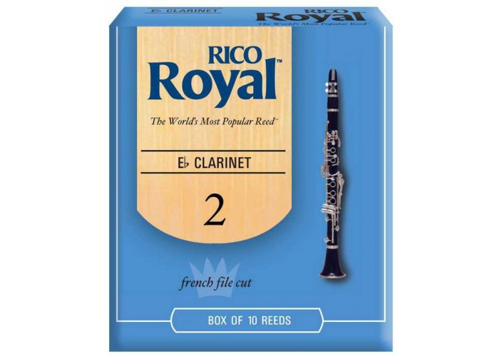 Rico RBB1020 Royal Трости для кларнета Eb, размер 2.0, 10шт