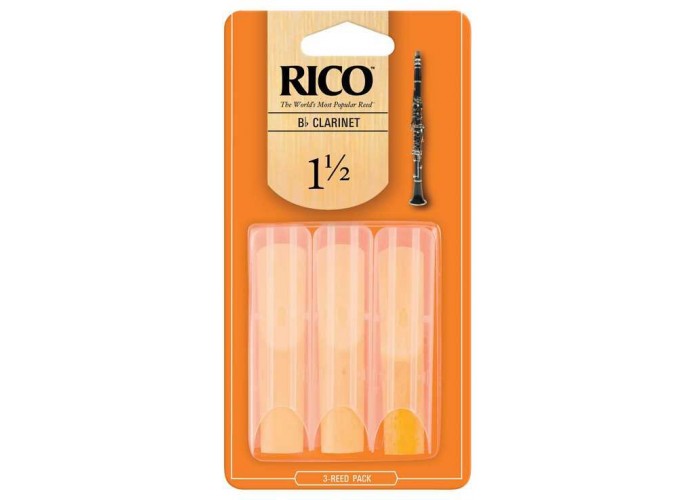 Rico RCA0315 трости для кларнета Bb, RICO (1 1/2), 3шт.в пачке