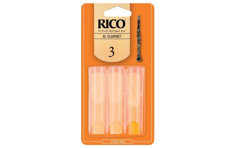Rico RCA0330 Rico Трости для кларнета Bb, размер 3.0, 3шт