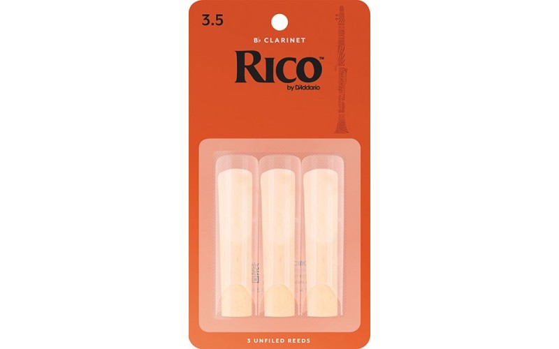 Rico RCA0335 Rico Трости для кларнета Bb, размер 3.5, 3шт