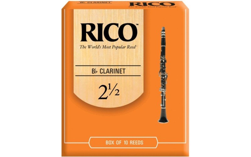 RICO RCA1025  трости для кларнета Bb №2.5 10 шт