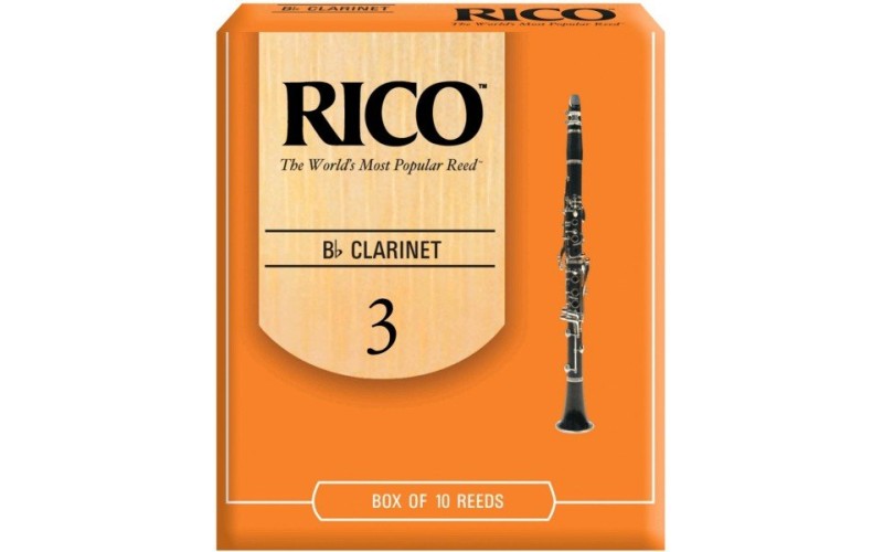 RICO RCA1030  трости для кларнета Bb №3 10 шт