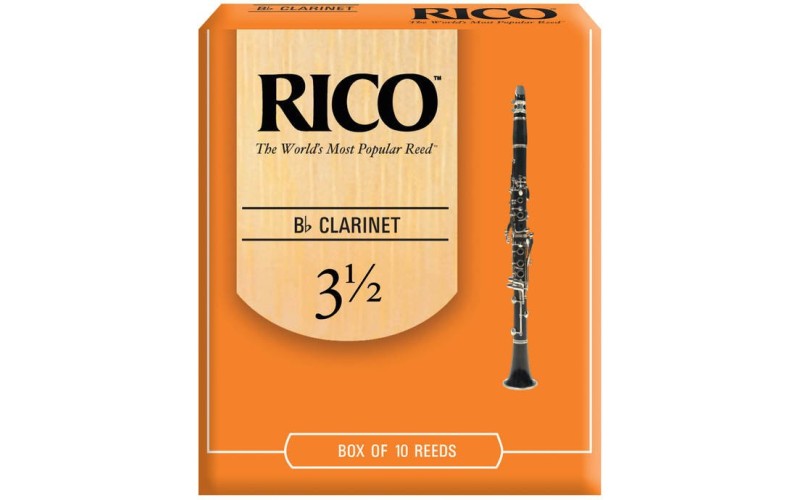 Rico RCA1035 Rico Трости для кларнета Bb, размер 3.5, 10шт в упаковке