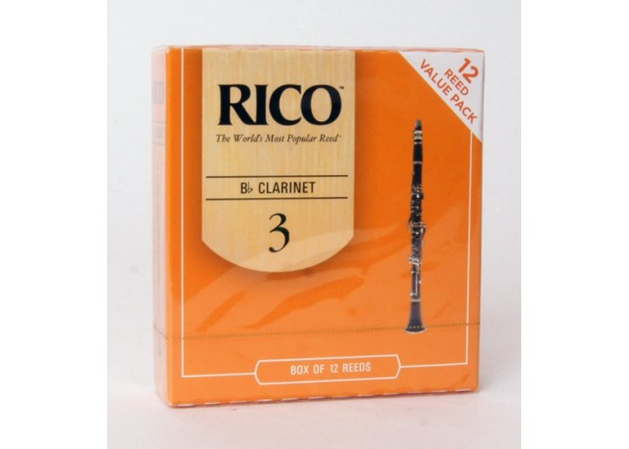 Rico RCA1230 Rico Трости для кларнета Bb, размер 3.0, 12шт