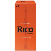 Rico RCA2525 Rico Трости для кларнета Bb, размер 2.5, 25шт
