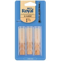 Rico RCB0315 трости для кларнета Bb, Royal (1 1/2), 3шт.в пачке
