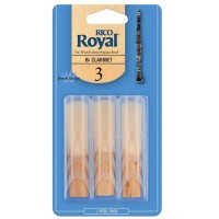 Rico RCB0330 Rico Royal Трости для кларнета Вb, размер 3.0, 3шт