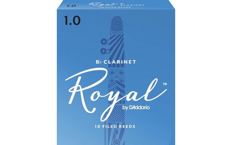 Rico RCB1010 Rico Royal Трости для кларнета Вb, размер 1.0, 10шт