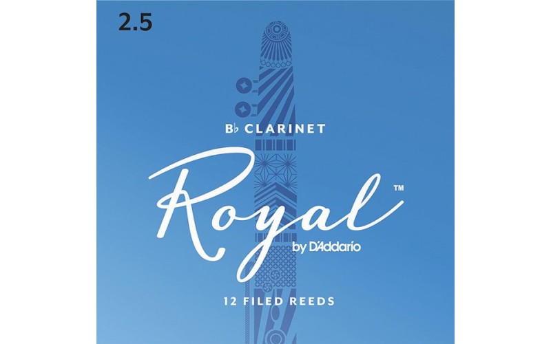 Rico RCB1225 Rico Royal Трости для кларнета Вb, размер 2.5, 12шт