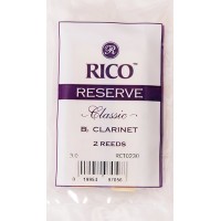 Rico RCT0230 Reserve Classic Трости для кларнета Bb, размер 3.0, 2шт