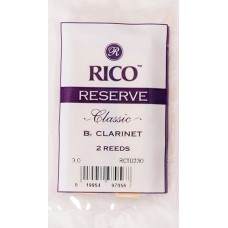 Rico RCT0230 Reserve Classic Трости для кларнета Bb, размер 3.0, 2шт