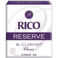 Rico RCT1025 Rico Reserve Classic Трости для кларнета Bb, размер 2.5, 10шт