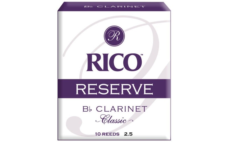 Rico RCT1025 Rico Reserve Classic Трости для кларнета Bb, размер 2.5, 10шт