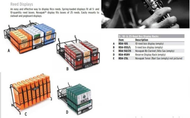 Rico RDA-50R DD-RDA-50R Стойка (корзина) для тростей