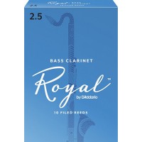 Rico REB1025 трости для бас-кларнета, Royal (2 1/2), 10шт.в пачке