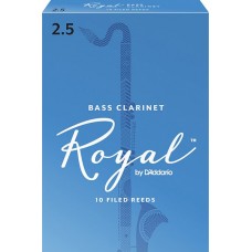 Rico REB1025 трости для бас-кларнета, Royal (2 1/2), 10шт.в пачке