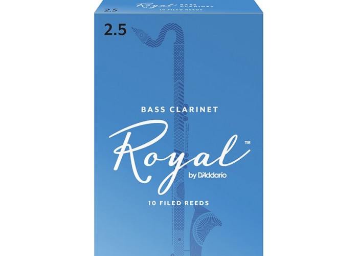 Rico REB1025 трости для бас-кларнета, Royal (2 1/2), 10шт.в пачке