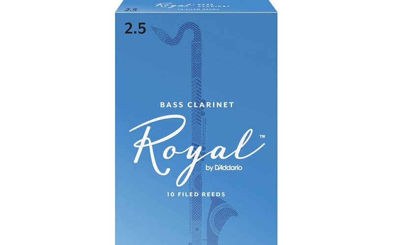 Rico REB1025 трости для бас-кларнета, Royal (2 1/2), 10шт.в пачке
