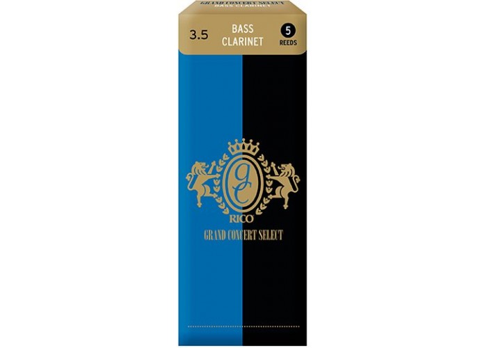 Rico RGB05SCL350 Grand Concert Select Трости для кларнета бас, размер 3.5, 5шт