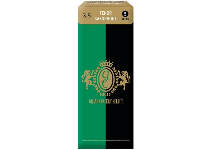 Rico RGC05TSX350 Grand Concert Select Трости для саксофона тенор, размер 3.5, 5шт