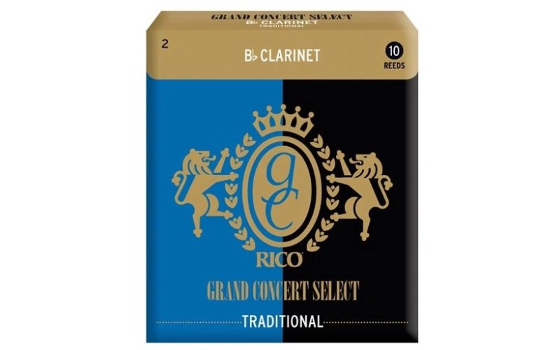 RICO RGC10BCL200 Grand Concert Select трости для кларнета Bb №2 10 шт