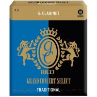 Rico RGC10BCL350 трости для кларнета Bb, Grand Concert Select (3 1/2), 10шт.в пачке