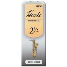 Rico RHKP5BSX250 Hemke Трости для саксофона баритон, размер 2.5, 5шт