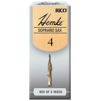 Rico RHKP5SSX400 Hemke Трости для саксофона сопрано, размер 4.0, 5шт