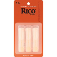 Rico RIA0330 трости для сопрано-саксофона, RICO (3), 3шт.в пачке