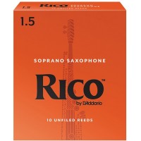 Rico RIA1015 трости для сопрано-саксофона, RICO (1 1/2), 10шт.в пачке
