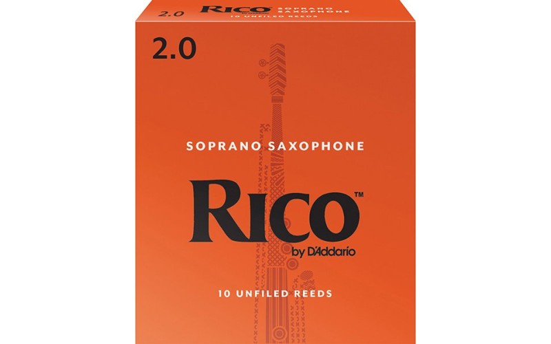 Rico RIA1020 трости для сопрано-саксофона, RICO (2), 10шт.в пачке