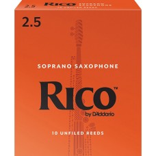 Rico RIA1025 трости для сопрано-саксофона, RICO (2 1/2), 10шт.в пачке