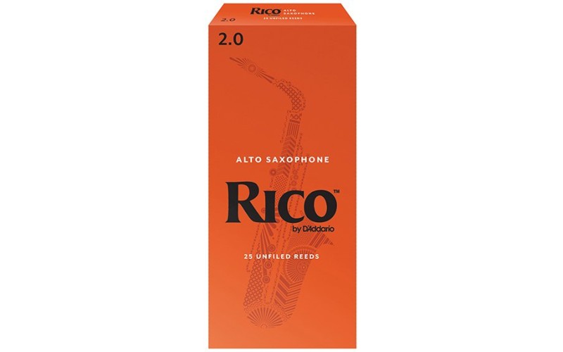 Rico RIA2520 Rico Трости для саксофона сопрано, размер 2.0, 25шт