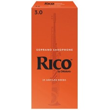 Rico RIA2530 Rico Трости для саксофона сопрано, размер 3.0, 25шт