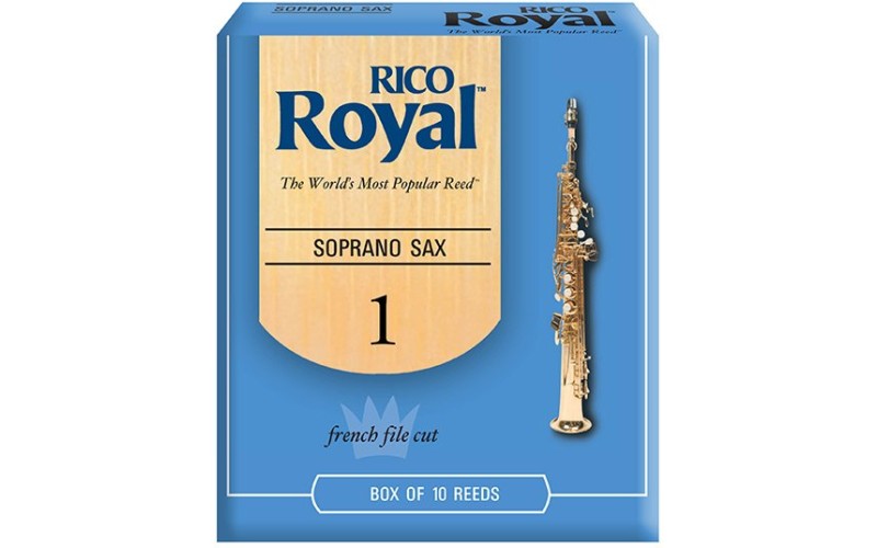 Rico RIB1010 Rico Royal  Трости для саксофона сопрано, размер 1.0, 10шт