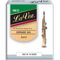 Rico RIC10HD La Voz Трости для саксофона-сопрано, жесткие (Hard), 10шт в упаковке