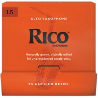 Rico RJA0115-B25 Rico Трости для саксофона альт, размер 1.5, 25шт в индивидуальной упаковке